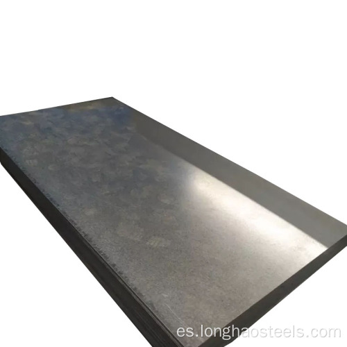 Placa de acero galvanizada recubierta de zinc para metal corrugado
